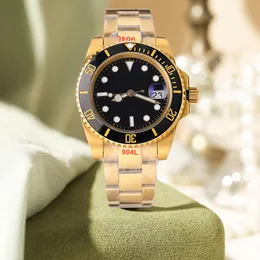 AAA Luxurys Модные часы высокого качества с автоматическим механическим механизмом и циферблатом даты Мужские часы Мужские часы 40 мм Стиль Водонепроницаемые Montre De Luxe Роскошный бренд