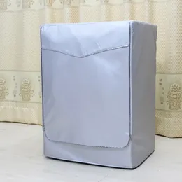 Dust Cover Sunscreen Dust Proof Cover Washing Machine Cover Waterproof Case Washing Machine Protective Dust Front Load Wash Dryer S-L 231007