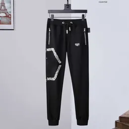 STONES Luxury Brand JOGGING TROUSERS Plein GOTHIC Mens Womens Pants Sports Philipps Designers Sweatpants Drawstring Joggers Couple pp Clothing 84180 BEAR ZF2S