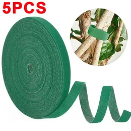 Other Garden Tools 5 1Rolls Nylon Plant Ties Resealable Cable Self Adhesive Fastener Tape For Support Grape Vines Tomato Supplies 231011