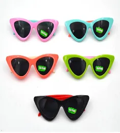 Высококачественные детские солнцезащитные очки «кошачий глаз», детские уличные солнцезащитные очки, брендовые дизайнерские очки для мальчиков и девочек, UV4009230088