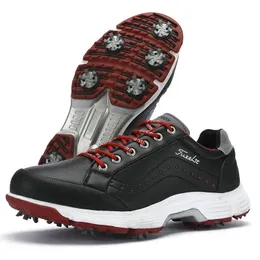 Altri articoli sportivi da uomo da golf da golf sneaker in pelle scarpe da allenamento professionale impermeabile boa spin hockle sport casual 231011