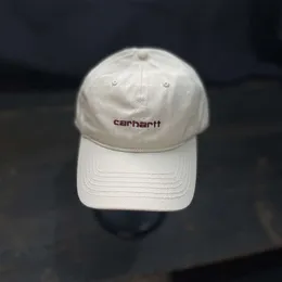 Carharrt Carharttt Carhart Ball Caps Hut, bestickte Buchstaben, Softtop, Baseballkappe, Herren und Damen, lässig, vielseitig, gewaschen, Entenzunge, Tide 415