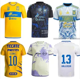 S-4XL 2023 2024 футбольные майки GIGNAC Tigres UANL Мужская форма третьего человека дома в гостях 23 24 Футбольные рубашки Мексиканской лиги MX EARTHDAY JUVENIL GAMEDAY футбольная рубашка