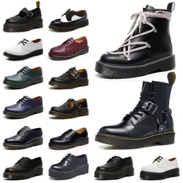 Wholesale Platform Dr Martin Doc Martens Ankle Boot Mens Womens Sneakers Classic Lethers Oxford Booton Designer Snow Boots