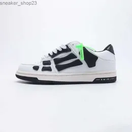 حذاء سوداء أعلى حذاء رياضة Skel Bone Mens Panda Shoes مصمم مكتنزة منخفضة أميري أبيض الجودة الصغيرة عالية 2023 New Casual Board HJ9U
