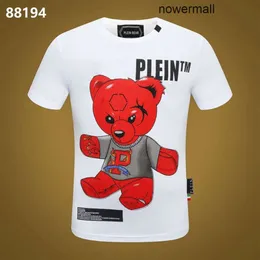 Hip Plein Philipps TS248M PP Niedźwiedź wysokiej jakości koszula