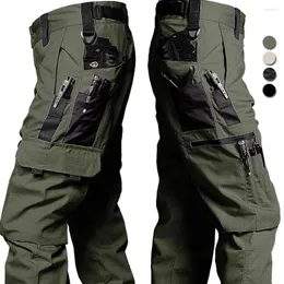 Męskie spodnie wojsko dla mężczyzn taktyczny ładunek wielki Waterproof Waterproof Ripstop Army Training Spodery Brand Joggers