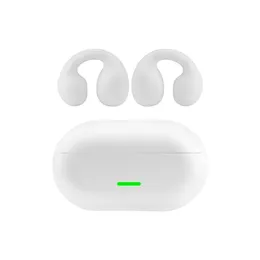 Ear Clip Earring Sports öronsnäckor Bluetooth 5.3 Inbyggd mikrofon Vattentät fitness öronsnäckor för att köra för dambarn