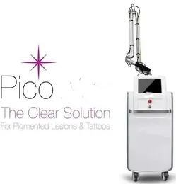 Máquina de remoção de tatuagem a laser PicoSecond Vertical Q Switched Nd Yag Lazer Freckle Remove equipamento Picolaser 755 1064 532 máquina de beleza