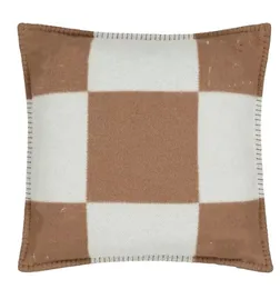 Luxo tecido jacquard fronha almofada sofá lã travesseiro nordic casa fronha