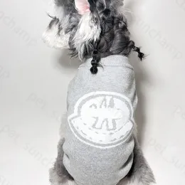 Marcas vestuário para cães suéter estampado para cães e gatos pulôver malhas schnauzer bichon corgi suéter de malha de pelúcia para animais de estimação