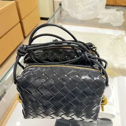 Kadınlar Çanta Tote BVS Kaset Döngüler Knot Torbalar Y Kadınlar Döngü Snap Kamera Dokuma Kutusu Omuz Crossbody Bag Aovw