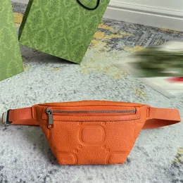 Górne jumbo paski torby męskie projektant bombag pomarańczowy crossbody wytłoczona klejnotka damka bum torba krzyżowa body fanypack ramię na ramię