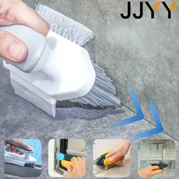 Esfregões JJYY 4 em 1 para limpeza de janelas, escova para limpeza de janelas, limpador de costura de chão, fenda de canto, vaso sanitário 231011