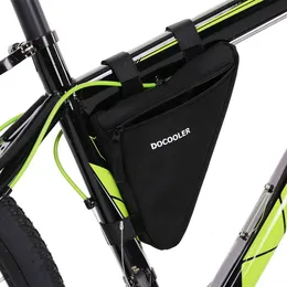 Outdoor Bags Docooler Triangle Cycling Bag Bike Bicycle Front Saddle Tube Frame Pouch Bag Holder Outdoor Sport Triangle Bicycle Bag 231011