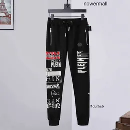 84203 Plein Philipps pp pant pants مصممي العلامات التجارية الرباطين رجال الملابس النسائية الدب الحجارة الفاخرة