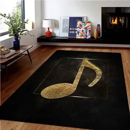 Dywan miękki dywan muzyczny do salonu pokój fortepianowy i ćwiczenie pokoju - dywanik na dużych instrumentach muzycznych 231010