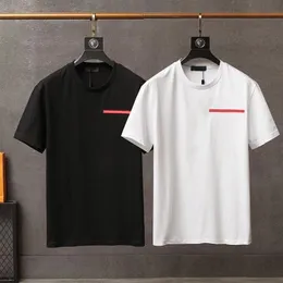 2021 USA Designer Designer T Shirt Classic Retro Tees Men Tops Marka Tshirts krótki rękaw o wysokiej gęstości 320G Pure Cotton Mate242K