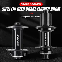 Bisiklet kulaklıkları Bolany Bisiklet Boost Hub Disk Kartı Fren 32 Delik MTB NBK 4 Mühürlü Rulman Ön Arka Aksa 15 110mm 231010