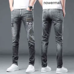 Mens Y220414343L Plein Denim Trousers Philipps Pants PP Designer Slim European Straight Style For Men Brand Jeans 72KJ