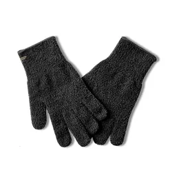 Fünf Finger Handschuhe Maden Vintage Winter Touchscreen Gold Nerz Samt Warme Vollfinger Männer Frauen Outdoor Laufen Skifahren Fäustlinge 231010