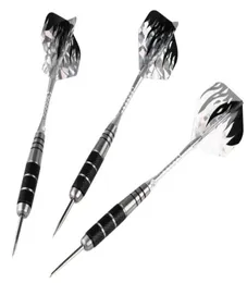 3PCSSET 3PCS STALOWE DARTS INNORMALNE Gry Sportowe Standardowe twarde rzutki Nickel Pleatowana żelazna lufa al wałki Aurora Wing Hunting 83743426