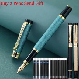 Fountain Pens Design Design Brand Dragon Crystal Crystal Ink Pen Office Office Men Writy Buy 2 Send Send 231011