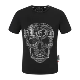 T-shirt pp pp Men's T-Shirts Original design Summer Plein pp cotton skulls pattern 2061 color Philipps 6L0U