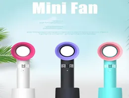 Korea ZERO9 Leafless Cooling Fan 2000mah Rechargeable Battery Mini Handheld Fans 3 Speed Portable Personal Fan 1pcs8569373