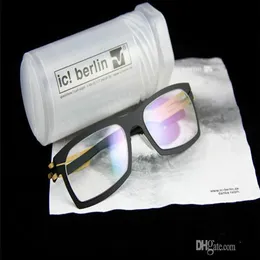 Icberlin Frame Natalia S Titanium Alloys Sungloy Prames Myopia Frame Frame Men and Women Designer 315L