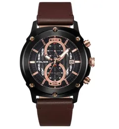 2023 Top 3-Pin Watch Mens Italal Wear Salpy Luxury Watch Calendar التقويم على مدار 24 ساعة ساعة مقاومة للماء