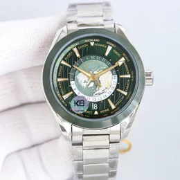 Sea Master 150 AAAAA 5A جودة الساعات الفائقة Superclone 43 مم Men GMT العيار الميكانيكي التلقائي 8938 حركة الياقوت مع مربع الهدايا Jason007 مشاهدة 01