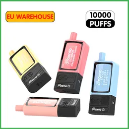 Original engångsvape Pen Pod Device Feemo TV 10000 Puffs E Cigarettmaskspole med 20 ml ejuice med separerbar podbattery EU Warehouse