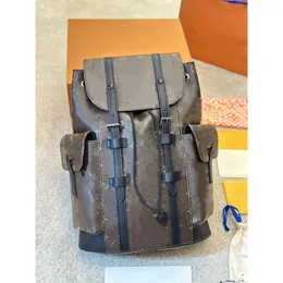 2023 designer resor ryggsäck män läder axel crossbody väska full bokstäver skolväska ryggsäckar kvinnor messenger väskor handväska totes 176747