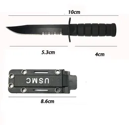 Rostfritt stål Mini Keychain Knife Outdoor Camping Folding Knives Toming Camping Emergency Keychain Pocket Knife EDC Tool