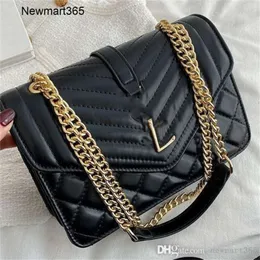 High Quality Handbag Popular Women 2023 Designer New Large Capacity Diamond Chain Bag Internet Celebrity Student One Shoulder Crossbody Bag