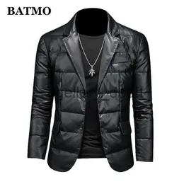 Men's Down Parkas BATMO 2023 New arrival high quality 90% white duck down jakcets men mens thicked leather jackets parkas coat 6606 J231010