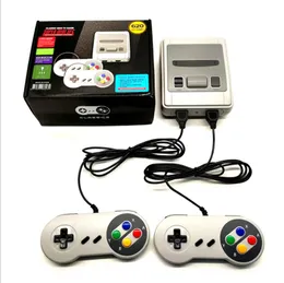 Ny Super Mini Retro Game Console med dubbla kontroller Classic HD TV Out Home Video Gaming Spelare Inbyggda 620 8-bitarsspel för SFC NES SNES