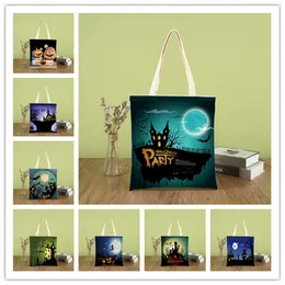 Totes Halloween Diy Kreative Lustige Handheld Segel Tasche Outdoor Mode Student Lagerung Supermarkt Einkaufen