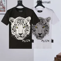 Streetwear Plein Philipps Pp Bear T maglietta da uomo Designer Mano Tshirt Rhinestone Skull Cash Casual Men T-Shirts Classical Hip Top233o Hop ft0e