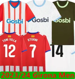 2023/24 Koszulki piłkarskie ESGIrona 23 24 RCD Mallorca Abdon Aleix Garcia Baba Sanchez Ales B. Dari Oborja Samu Saiz Home Away Football Shirt Top