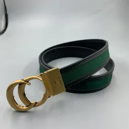 Mens Cowskin Leather Belts for Womens Designer Belt Fashion Waistband Cintura Ceintures Green And Red Patchwork Canvas Belt G Width 3.3cm 2310121D