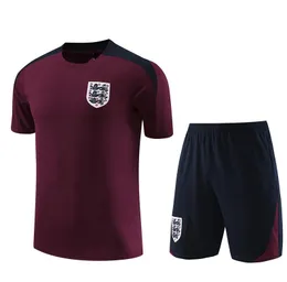23/24 Kids England Tracksuit Soccer Jersey Training Suit Kane Sterling Rashford Sancho Grealish 2023 24 남자 아이들 전국 영국 축구 세트 유니폼