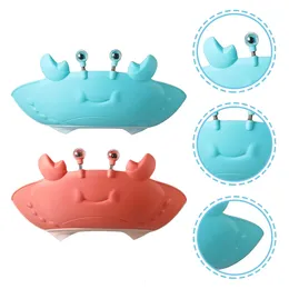 Shower Caps 2 Pcs Crab Shampoo Cap Caps Kids Shower Hat Toddlers Hair Washing Waterproof 231006