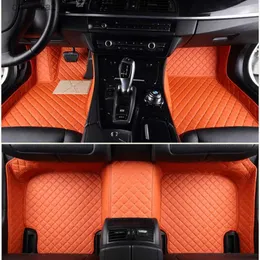 Maty podłogowe dywany niestandardowe maty podłogowe do Jeep Renegade 2016-2022 lata sztuczne skórzane dywan wnętrz akcesoria samochodowe Q231012