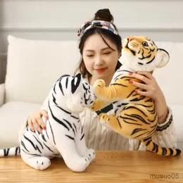 23cm White Tiger Tiger Soft Toy Soft Stuffed Wild Animal