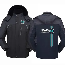 Men's Jackets driver Lewis digital 44 Print Thicken Windbreaker Coats Popular Waterproof Warm Cold-Proof Comfortable 231011