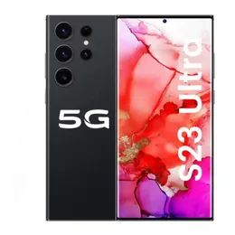 S23 Ultra 5G smartfon 4G odblokowany 6 GB 128GB Telefon komórkowy S24 Screen dotykowy Octa Rdzeń 6,8-calowy pełny odcisk palca Android Rozpoznanie twarzy 13MP Kamera GPS 1TB 512GB