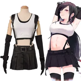 Game Anime Final Fantasy Cosplay Tifa Lockhart Women Costumecosplay